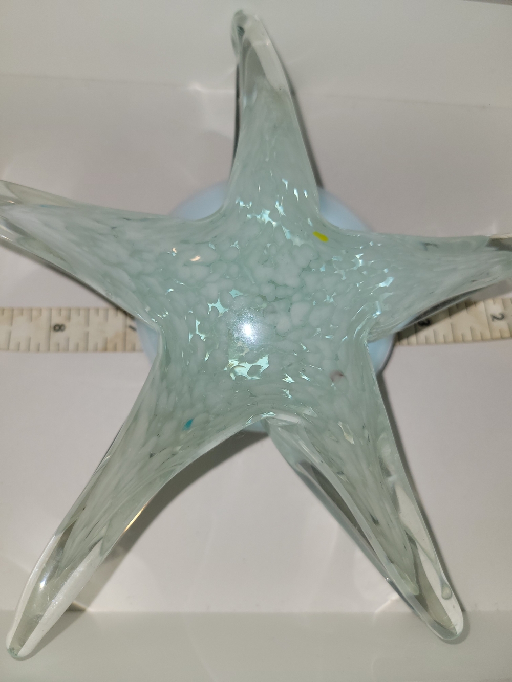 Handblown Glass Starfish Sculpture